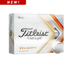 Load image into Gallery viewer, Titleist New Velocity Golf Balls - White
