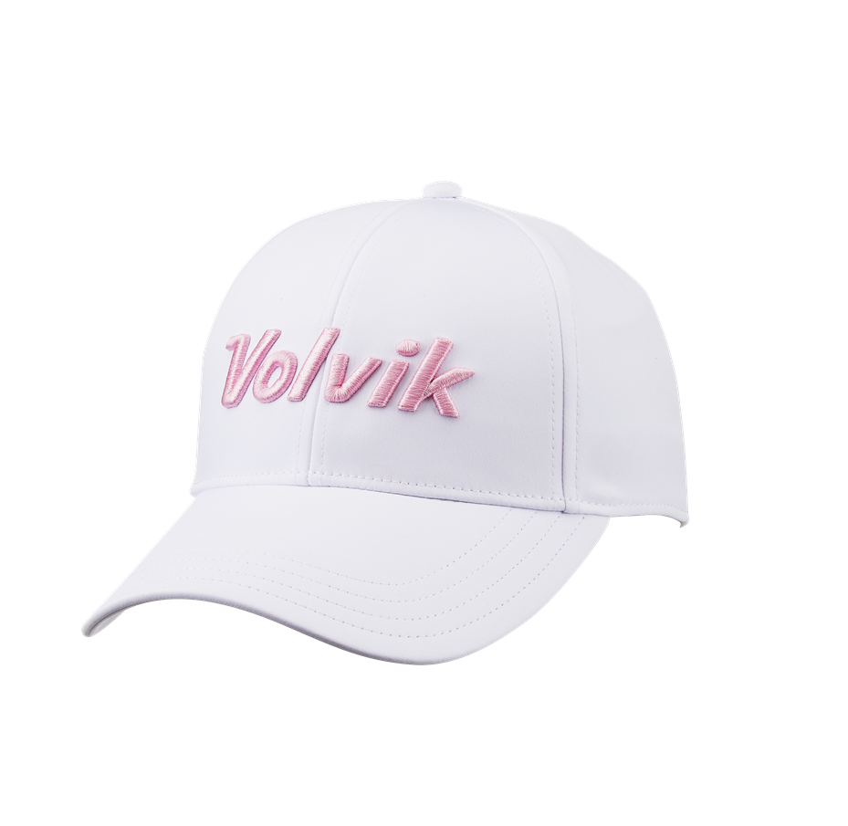 Volvik Ball Cap - White/Pink