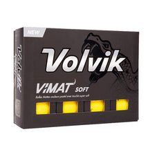 Load image into Gallery viewer, Volvik Vimat Soft Golf Balls - Yellow 3 doz for $78
