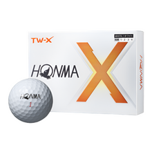 将图片加载到图库查看器，Honma TW-X Golf Balls - White
