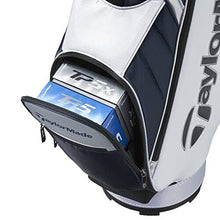 将图片加载到图库查看器，TaylorMade True Lite Cart Bag - Navy/White
