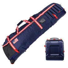 Load image into Gallery viewer, Sun Mountain 24 Kube Travel Cover, Navy White Red
