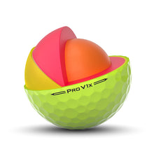 将图片加载到图库查看器，Titleist New ProV1x Yellow Golf Balls
