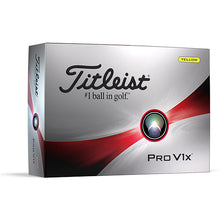 将图片加载到图库查看器，Titleist New ProV1x Yellow Golf Balls
