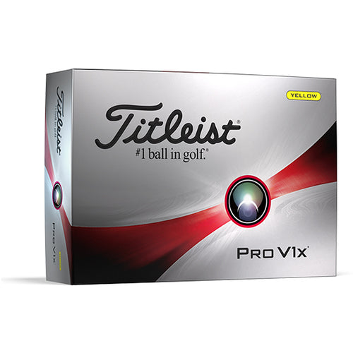 Titleist New ProV1x Yellow Golf Balls