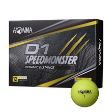 将图片加载到图库查看器，Honma D1 Speed Monster Golf Balls - Yellow
