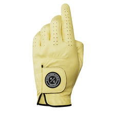 Load image into Gallery viewer, Asher Premium Leather Mens Glove canary
