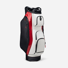 Load image into Gallery viewer, Vessel Lux 14-Way Cart Bag - White/Red/Black
