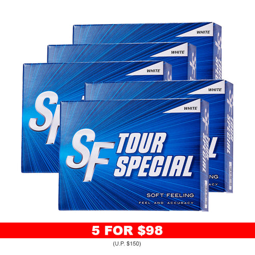 Tour Special Soft Feel A6 Golf Balls - White