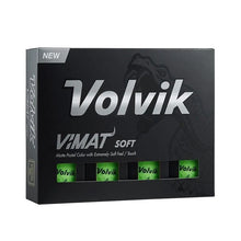 将图片加载到图库查看器，Volvik Vimat Soft Golf Balls - Green
